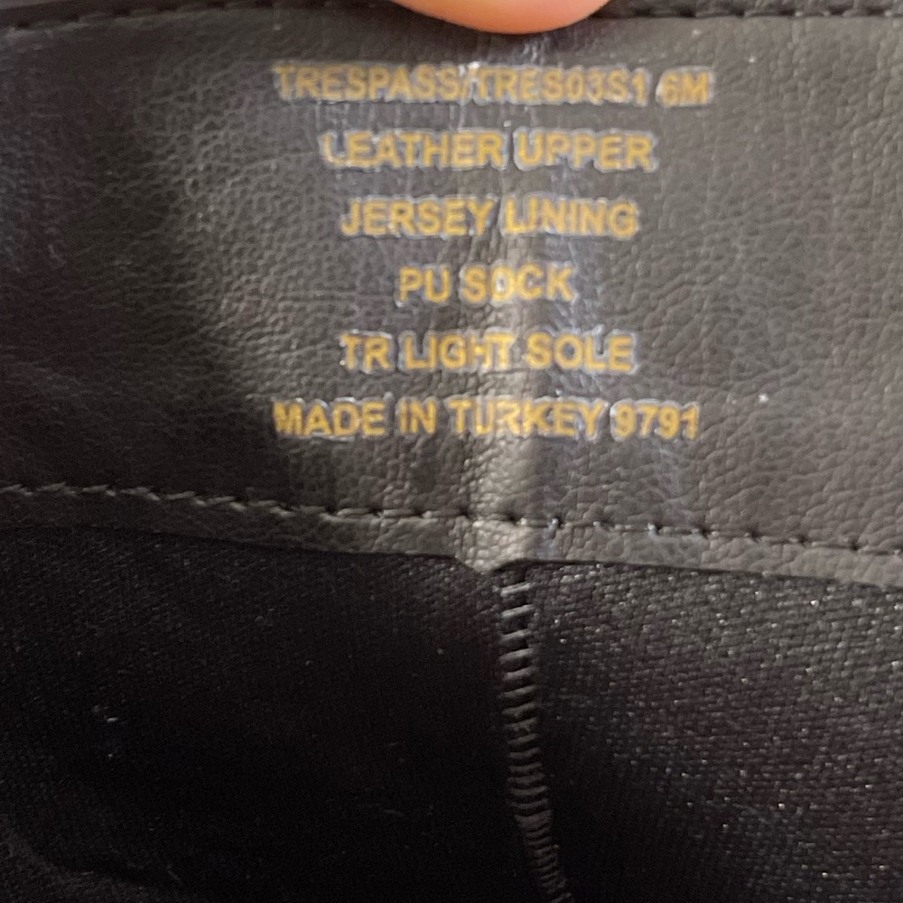 BRAND NEW! Steve Madden Black Leather Boots - Picture 6 of 6